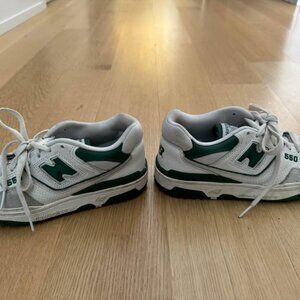 New Balance 550 White and Green